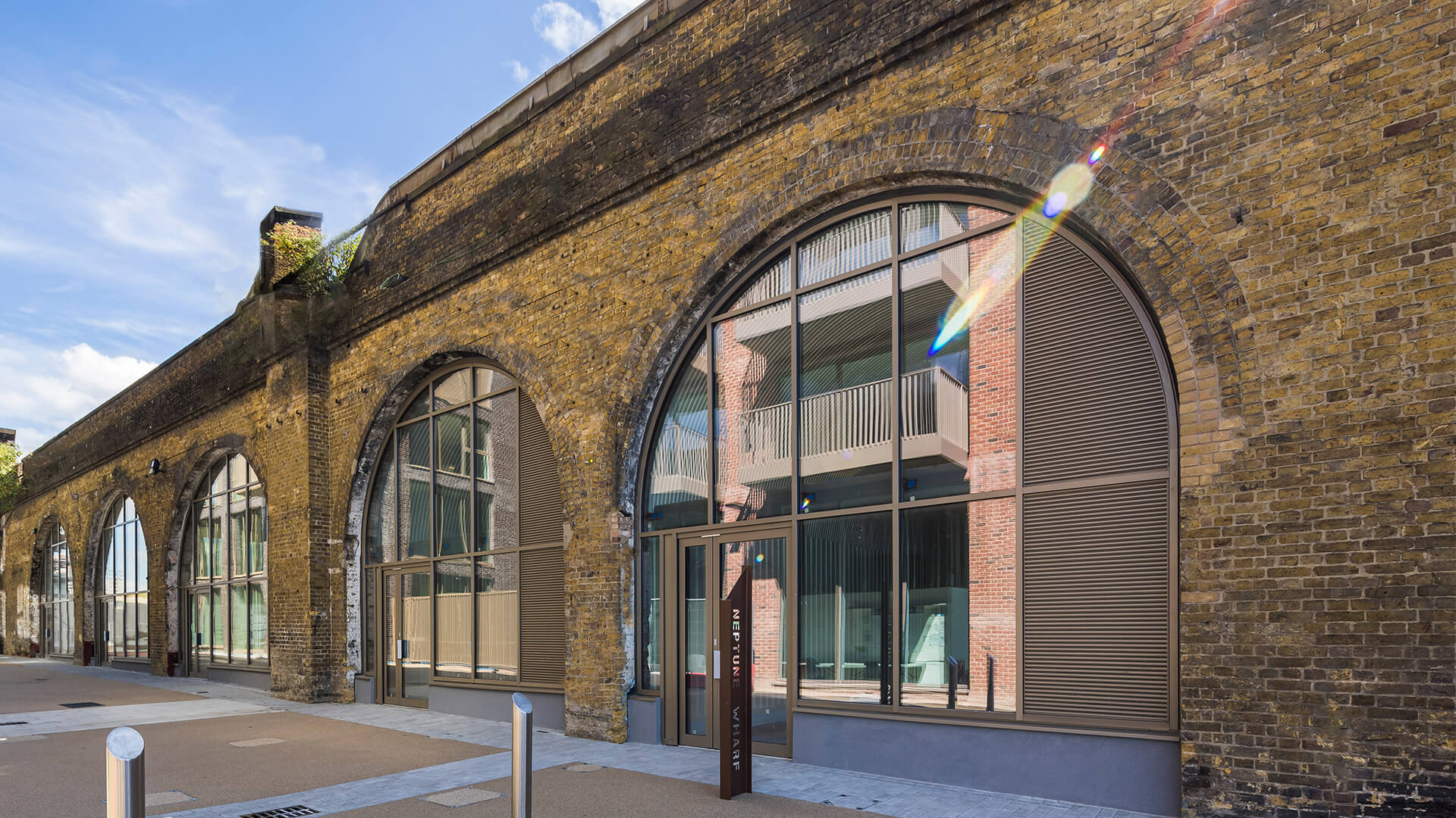 Neptune Wharf commercial arches