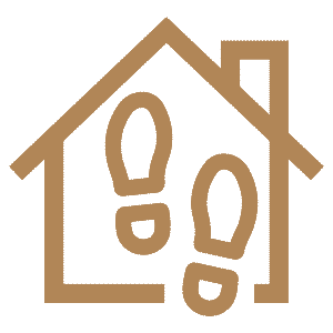 High residential
footfall