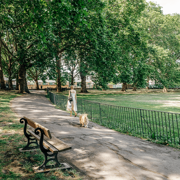 Deptford Park, opposite Neptune Wharf