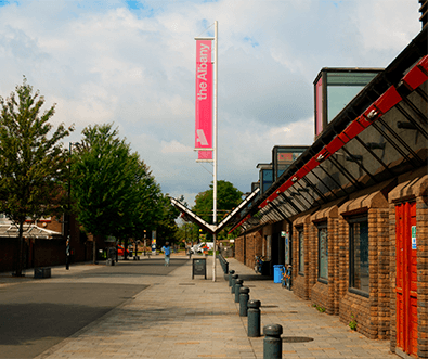 The Albany arts centre in Deptford