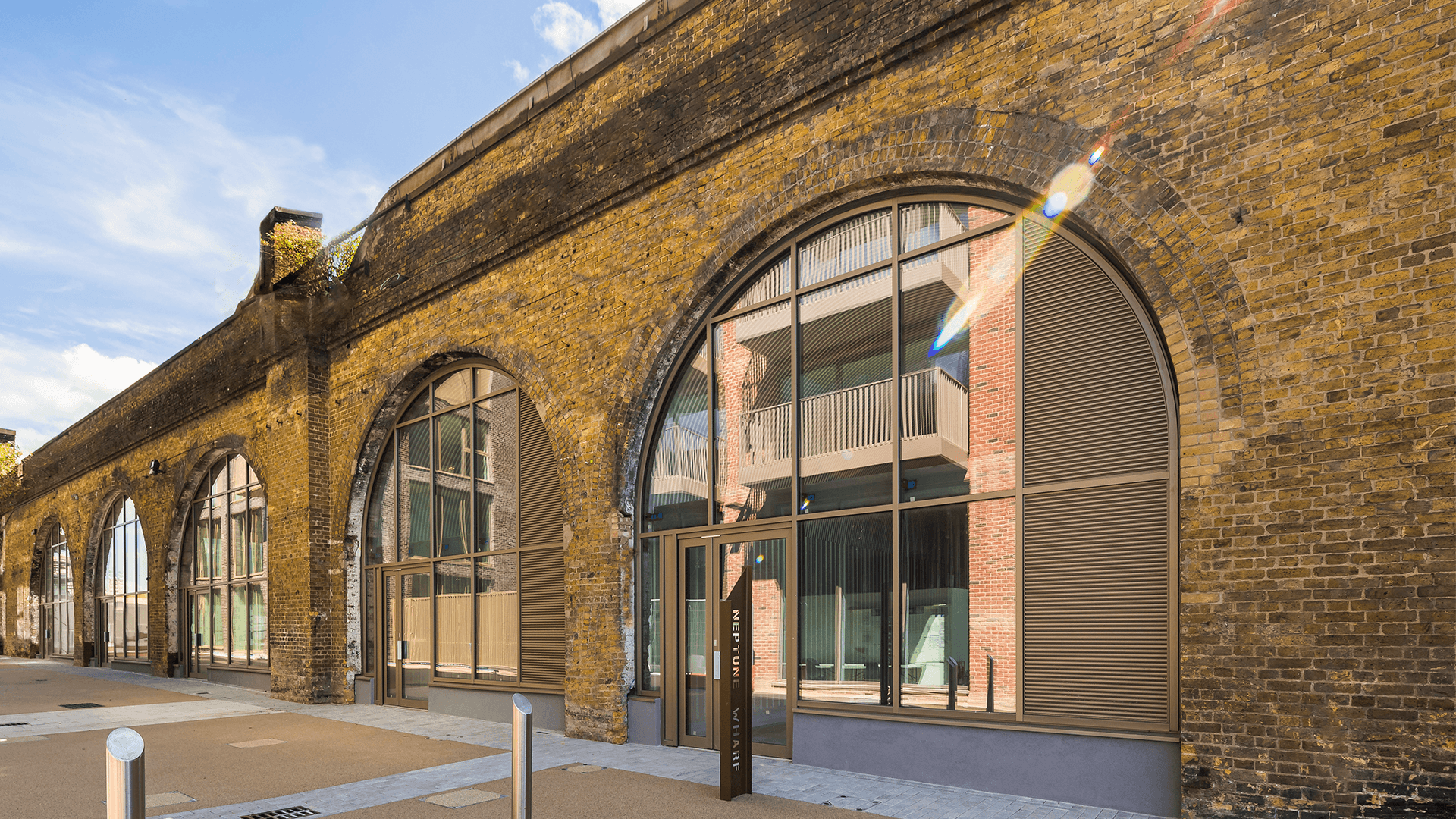 Neptune Wharf commercial arches